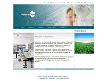 Tablet Screenshot of naturegen.com